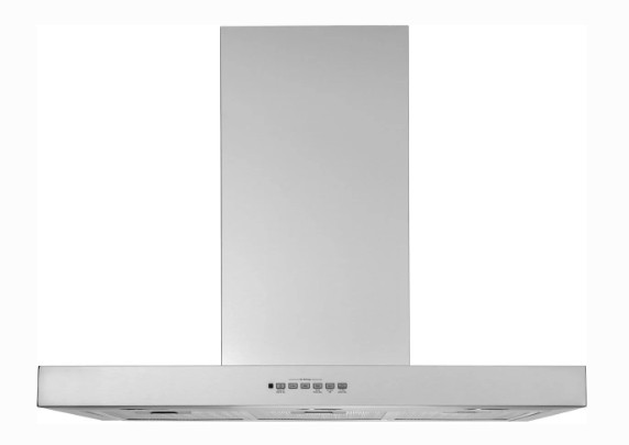 GE Profile UVW8361SLSS 36 In Designer Wall Mount Hood, Stainless Steel, Warranty