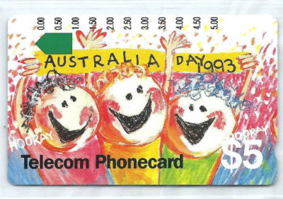 Australia - M71 5 $ Australia Day 1993 - Happy Faces NEU ** MINT