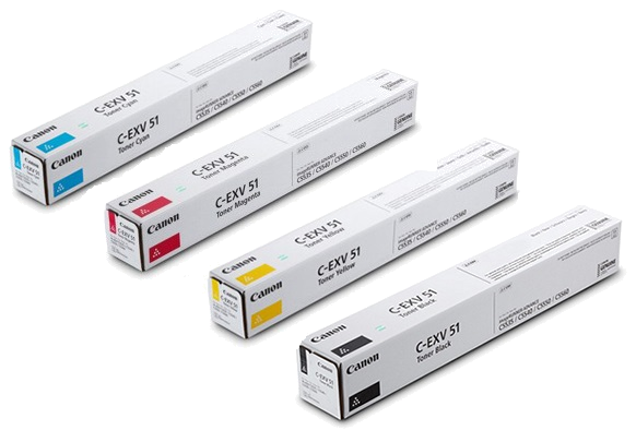 Genuine Canon C-EXV 51 High Capacity Toner Cartridges  Vat Inc