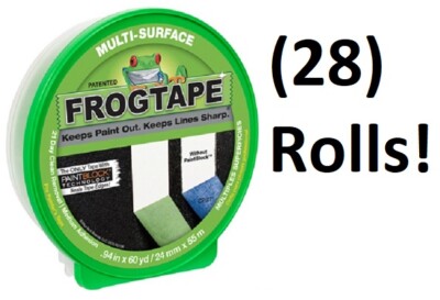 (28) rolls .94'' X 60 yd Shurtech Green Frog Tape 1358463 