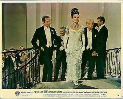 my fair lady original british lobby card audrey hepburn rex harrison 1964 rare