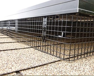MAPORCH SOLAR PANEL MESH Screen Protection Black PVC 6" x 50FT MAPORCH