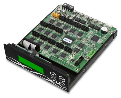 Athena 11-Target Blu-Ray/DVD/CD Duplicator Controller Disc Copier Tower Burner