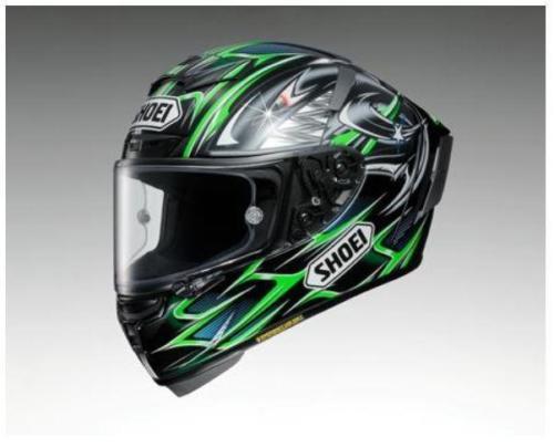 SHOEI X-Fourteen YANAGAWA5 TC-4 Green/Black M Size Replica Helmet