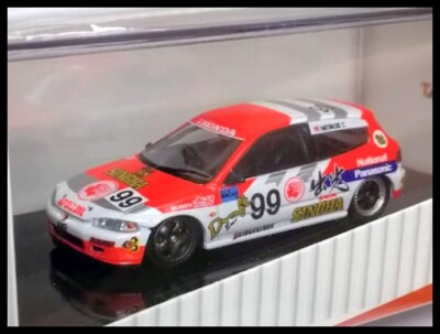 Tarmac Works 1/64 HONDA CIVIC EG6 Group A Racing Idemitsu