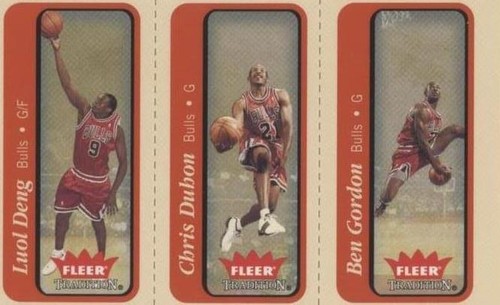 2004-05 Fleer Tradition - Luol Deng/Ben Gordon/Chris Duhon #254