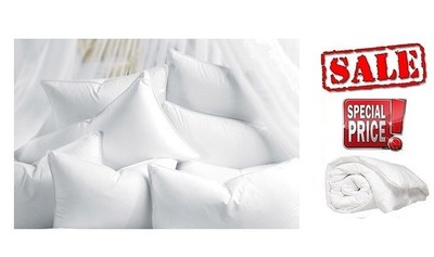 DUCK FEATHER PILLOWS HOTEL QUALITY 