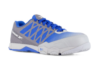 Reebok Speed TR Work Women's Athletic Work Shoe RB452 Construction Blue/Gray 6M