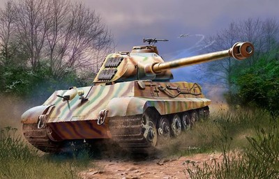 Revell 03138 1/72 WWII Dt. Tiger II Ausf. B Porsche Prototype Tower
