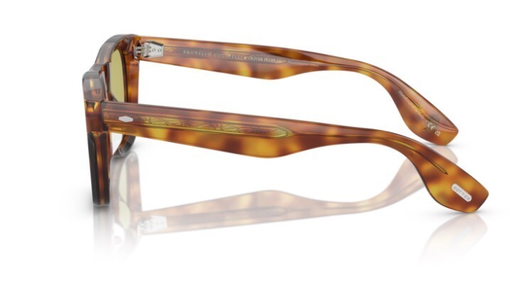 Pre-owned Oliver Peoples 0ov5519su Mister Brunello 14084c Vintage Lbr/green Men Sunglasses