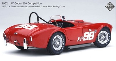 1/18 1962 AC Cobra 260 Competition First Racing Cobra 1962 L.A. RLG18125