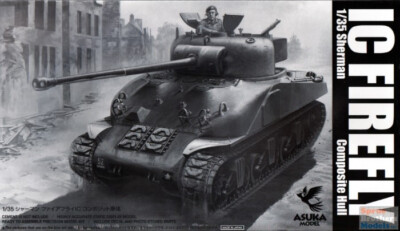 ASU35044 1:35 Asuka Sherman IC Firefly Composite Hull