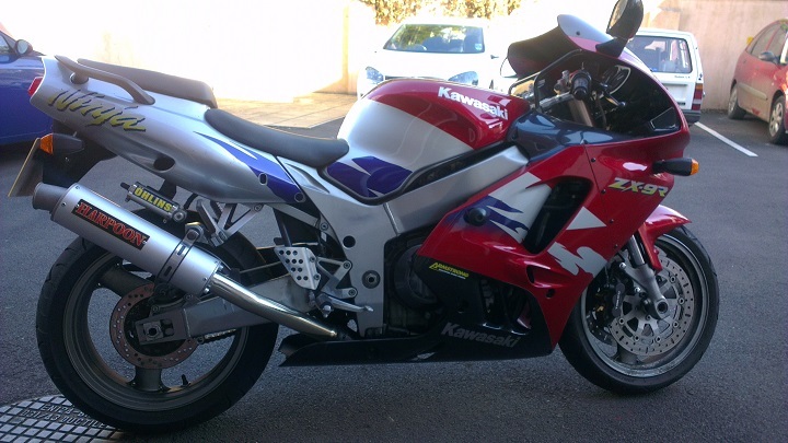 kawasaki ninja zx9r 1997
