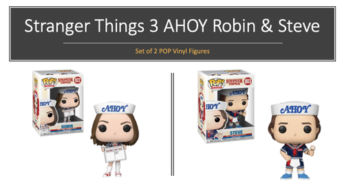 Stranger Things - AHOY! Robin & Steve Set of 2 individually boxed