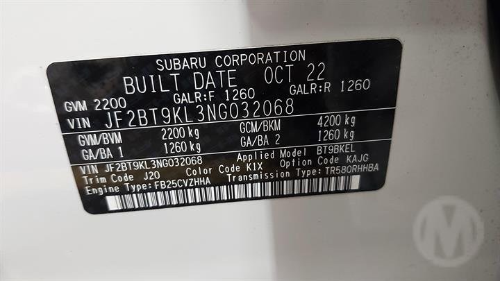 2021 - 2025 Subaru Outback VI BT Station Wagon Wiper Switch - thumbnail 11
