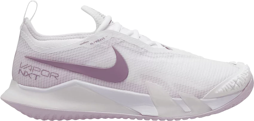 

W Nike React Vapor NXT HC White Amethyst Purple Wave Doll CV0742-116 женские 8, Белый, Nike Court React Vapor NXT