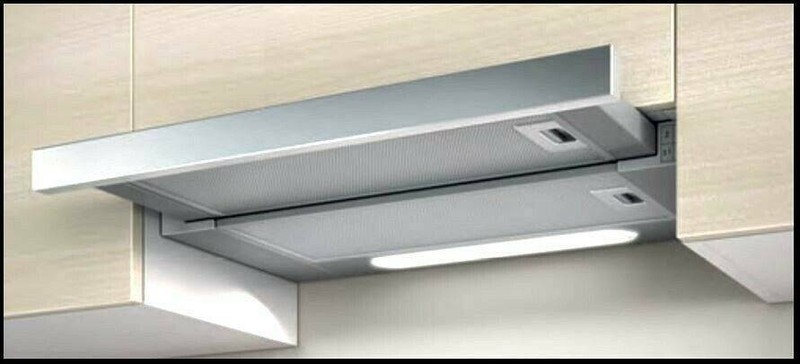 Kleenmaid 60cm Stainless Steel Slide Out Rangehood 219 In