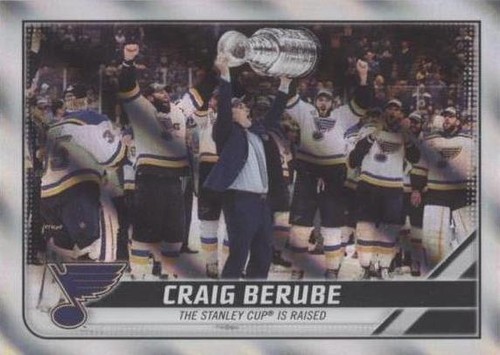 2019-20 Topps NHL Stickers - Craig Berube #608