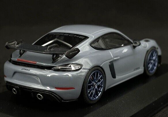 1/43 Porsche 714 Cayman GT4 RS 982 Artic Grey Model Car by 1/43 Porsche 714 Cayman GT4 RS 982 Artic Grey Model Car by