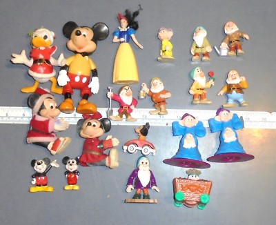 Vintage Mickey Mouse Walt Disney LOT T-SHIRTS FIGURES ORNAMENTS DONALD DUCK ETC