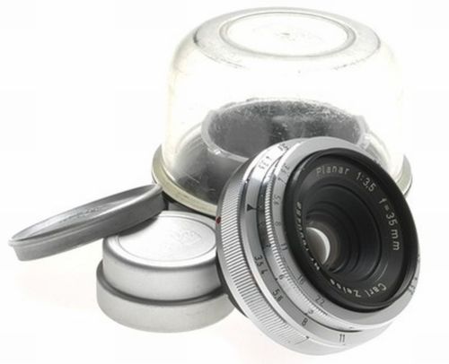 Lentes Gran Angular cámara vintage ZEISS