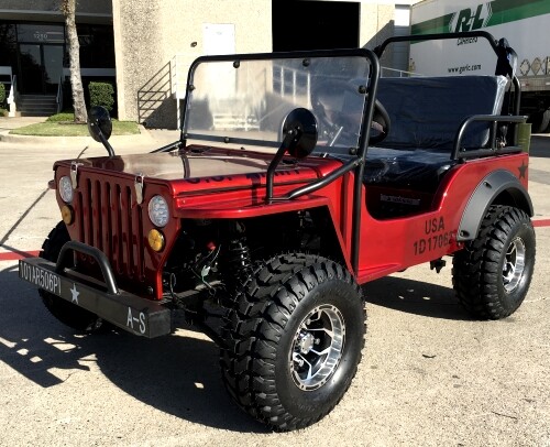 Gas Golf Cart 125cc Mini Truck UTV SUV Utility Vehicle - Lifted And Custom