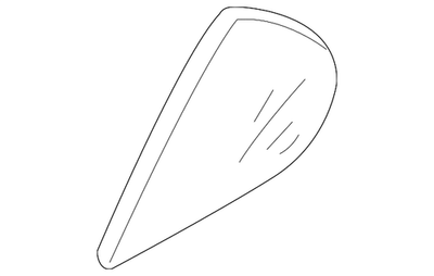 Genuine Mitsubishi Fixed Glass 5740A190