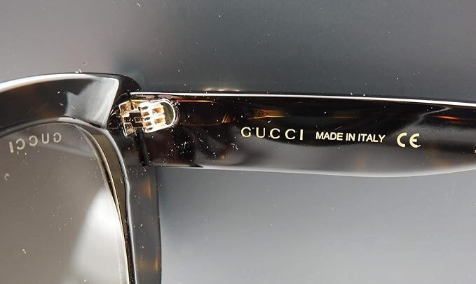 Pre-owned Gucci Womens  Sunglasses Tortoise W/brown Lens 52mm Bridge 20mm Temple 140mm