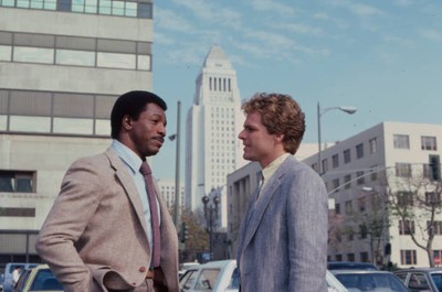 Carl Weathers Joseph Bottoms in the tv series 'Braker'- 1985 Old Photo 6