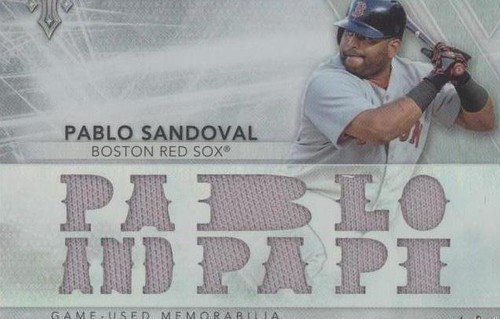 2015 Topps Triple Threads - Pablo Sandoval #TTR-PS1