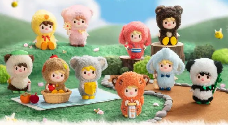 sweet Bean Animal Bables 13点セット Sweet Bean Animal Babies Series PVC & ABS Trading Figures