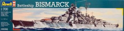 Revell 05098 Battleship Bismarck 1:700