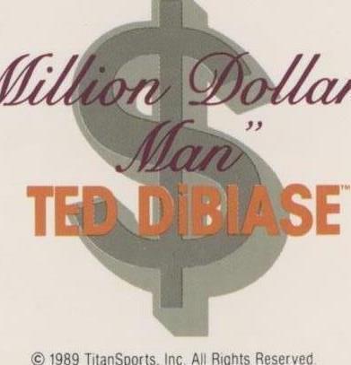 1990 Classic WWF - Ted DiBiase #140