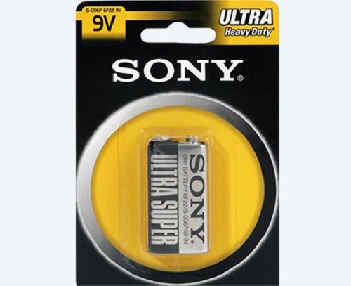 Confezione 1 Pila Batteria Sony New Ultra 9V S-006P 6F22 hsb