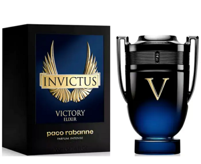 Invictus Victory Elixir by Paco Rabanne 3.4 oz Parfum intense Cologne Men NIB