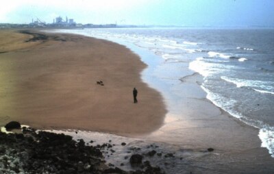 Photo 6x4 Seaton Sands Seaton Carew Looking NW from North Gare Breakwater c1974