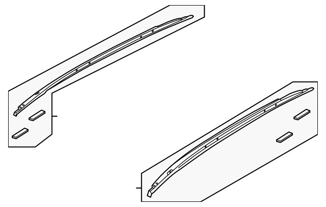 Genuine Ford Rail CJ5Z-7855115-AA