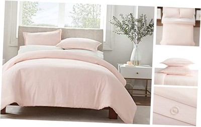  Simply Clean Ultra Soft Hypoallergenic Stain Resistant Twin/Twin XL Blush Pink