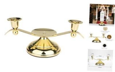 Unity Wedding Candle Holders for Ceremony Set, Wedding Day Accessories for 