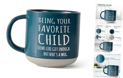Gifts For Mom, Dad From Daughter, Son - Mothers Day, Green Favorite Child