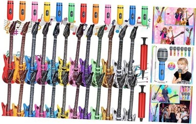 Pcs Colorful Inflatable Instruments Rock Star Toy Set Including 12 Pcs 36