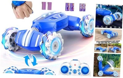 Remote Control Car RC Car, Toys for Ages 5-7, Boys Toys Age 4-6, Gesture Blue