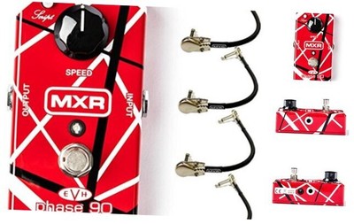 MXR EVH90 Eddie Phase 90 Signature Effects Pedal Bundle with 4 MXR Right Angle 