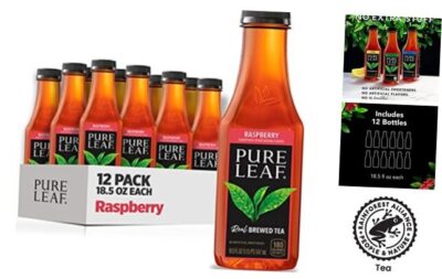  Iced Tea 18.5 Fl Oz (Pack of 12) Raspberry