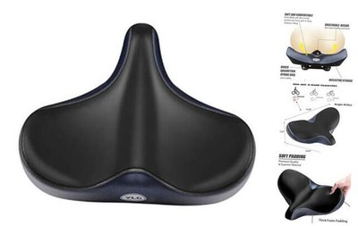  Oversized Comfort Bike Seat Comfortable Replacement Bike b-Indoor Bike Seat