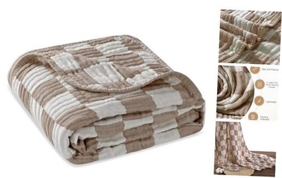 Ultra Soft Muslin Blanket,A Versatile Swaddle and Bed Baby C