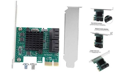 Sata Card Pcie Sata Expansion Card Sata 3.0 Expansion Card 4 Port Pcie to Sata 