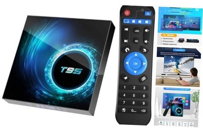 Android 10.0 TV Box,  Android Box with Allwinner T95H616 Quad-Core 64bit ARM 