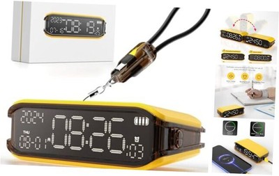 Pomodoro Timer, Productivity Timer, Multi-Functional Timer with Portable Power 
