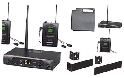 Audio2000'S AWM6309U UHF 100 Selectable Frequency Wireless in-Ear Monitor 